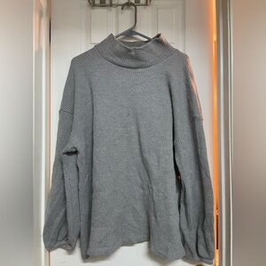 Ava & Viv Men's Gray Turtleneck Sweater